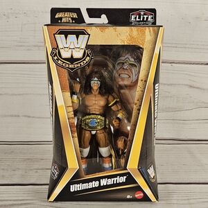 WWE Legends Elite Collecton Ultimate Warrior Wrestling Action Figure